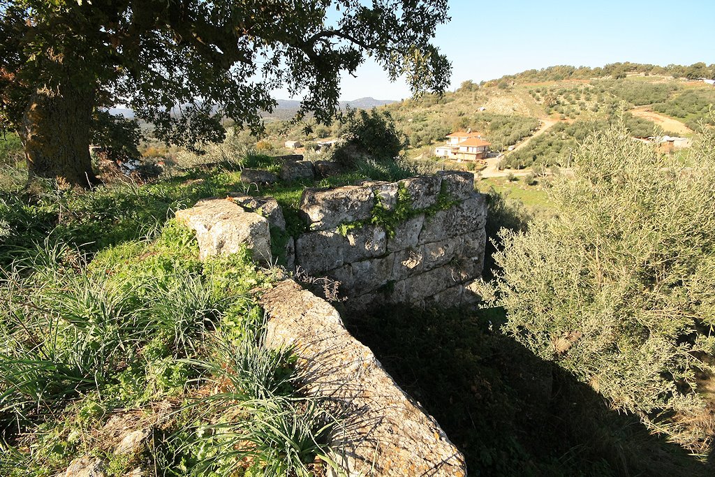 Τμήμα της αρχαίας οχύρωσης
