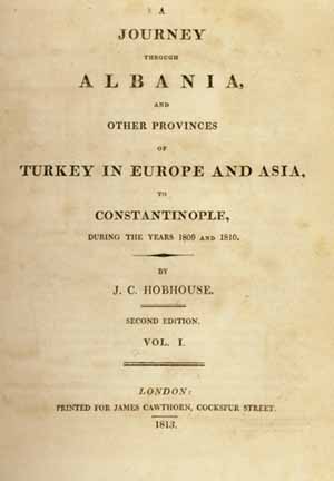 Travels in Albania.
(απόσπασμα ΑΙΤΩΛΙΑ - ΑΚΑΡΝΑΝΙΑ) μεταφρασμένο